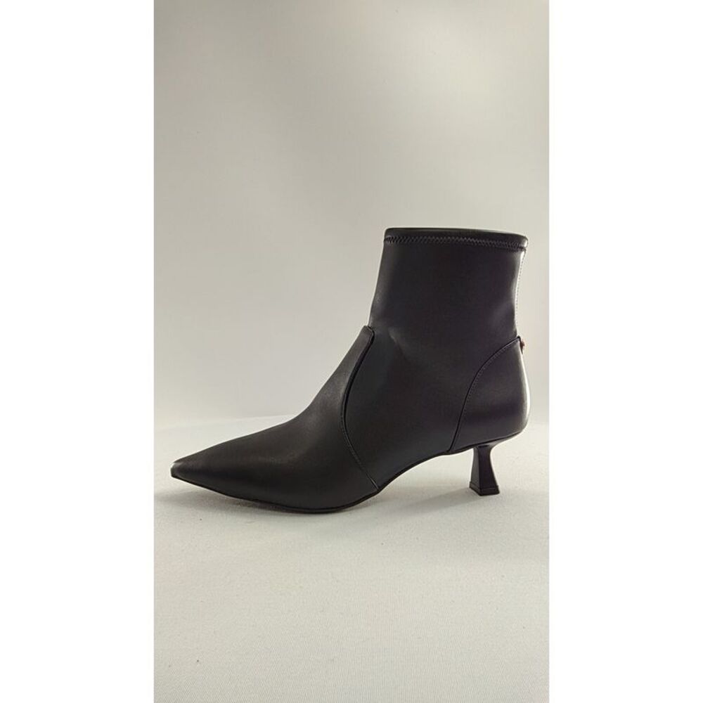 Michael Kors Women Amali Kitten Bootie Black Shoes 9.6